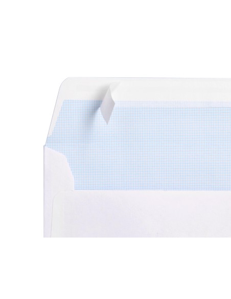 Sobre liderpapel n.19 blanco c6 114x162 mm tira de siliconacaja de 500 unidades