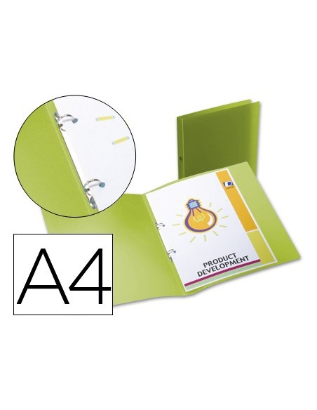 Carpeta liderpapel 2 anillas redondas mini 15...