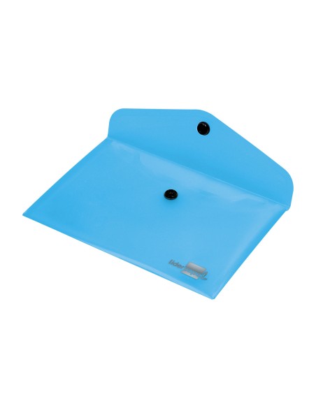 Carpeta liderpapel dossier broche 44232 polipropileno din a6 azul translucido