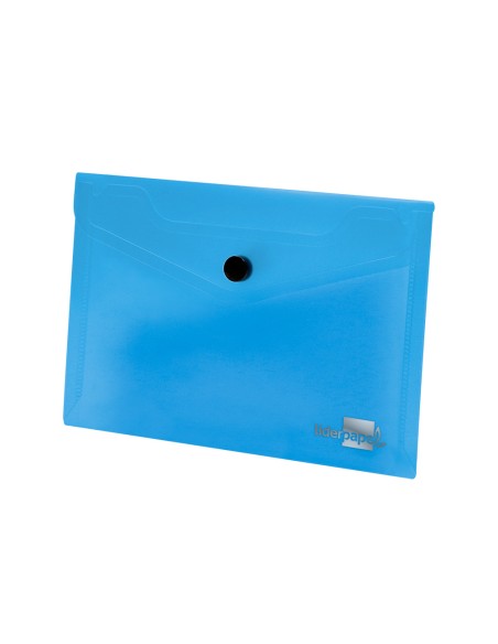 Carpeta liderpapel dossier broche 44232 polipropileno din a6 azul translucido