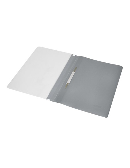 Carpeta dossier fastener plastico q-connect din a4 gris