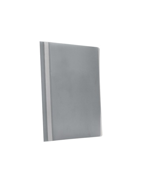 Carpeta dossier fastener plastico q-connect din a4 gris