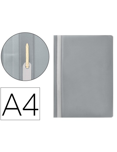 Carpeta dossier fastener plastico q-connect din...