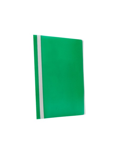 Carpeta dossier fastener plastico q-connect din a4 verde