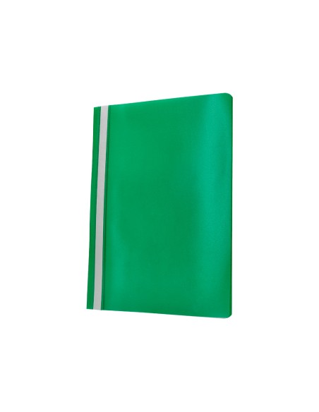 Carpeta dossier fastener plastico q-connect din a4 verde