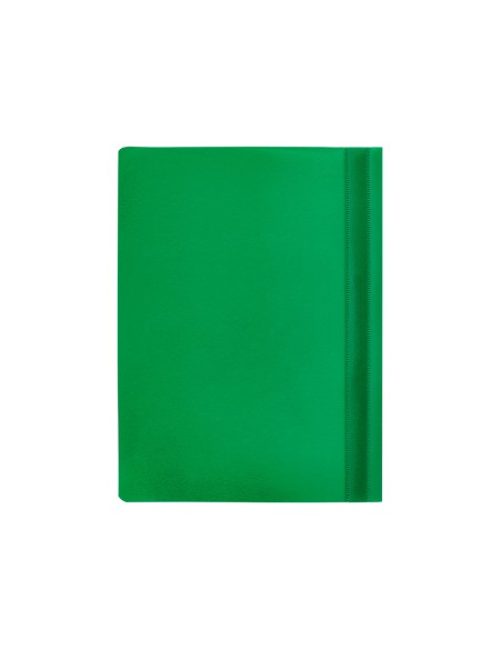 Carpeta dossier fastener plastico q-connect din a4 verde