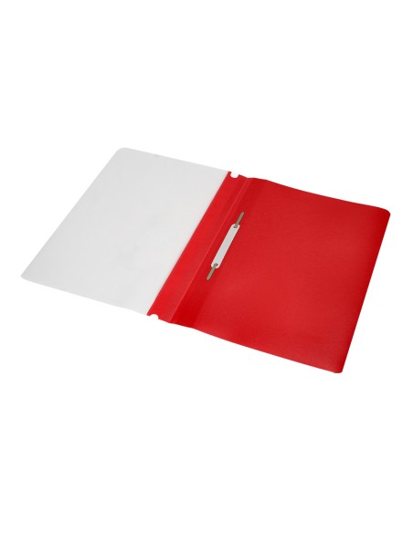 Carpeta dossier fastener plastico q-connect din a4 roja
