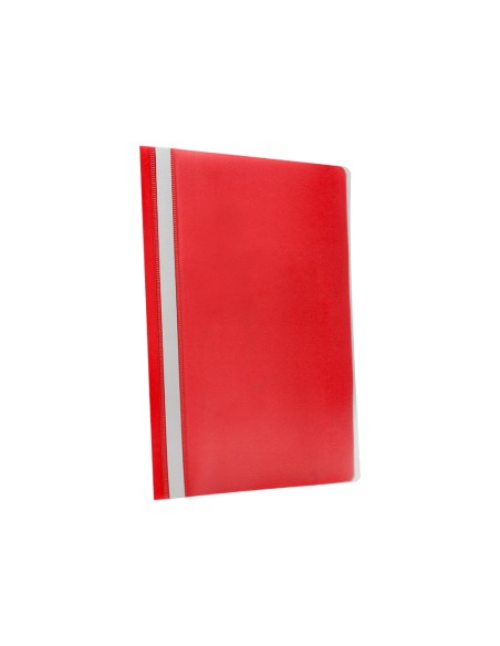 Carpeta dossier fastener plastico q-connect din a4 roja