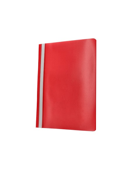 Carpeta dossier fastener plastico q-connect din a4 roja