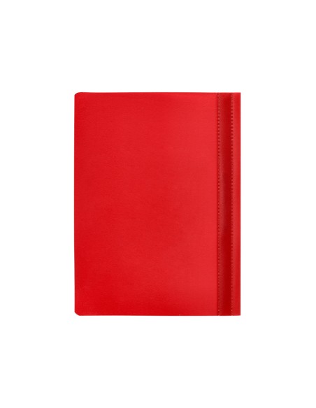 Carpeta dossier fastener plastico q-connect din a4 roja