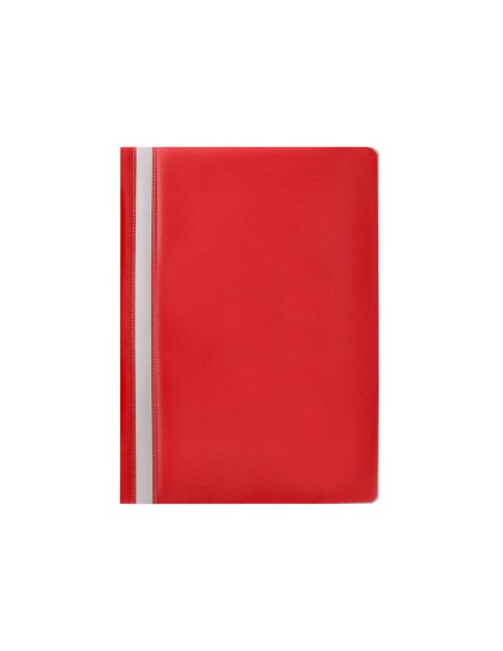 Carpeta dossier fastener plastico q-connect din a4 roja