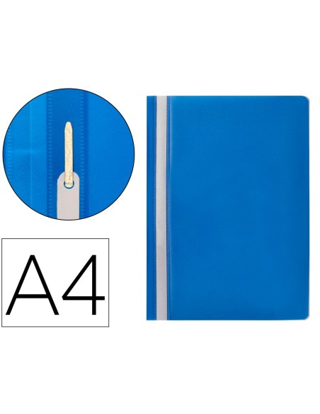 Carpeta dossier fastener plastico q-connect din...