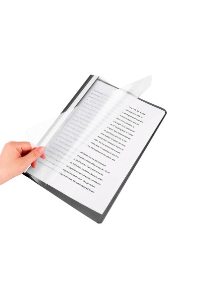 Carpeta dossier fastener plastico q-connect din...