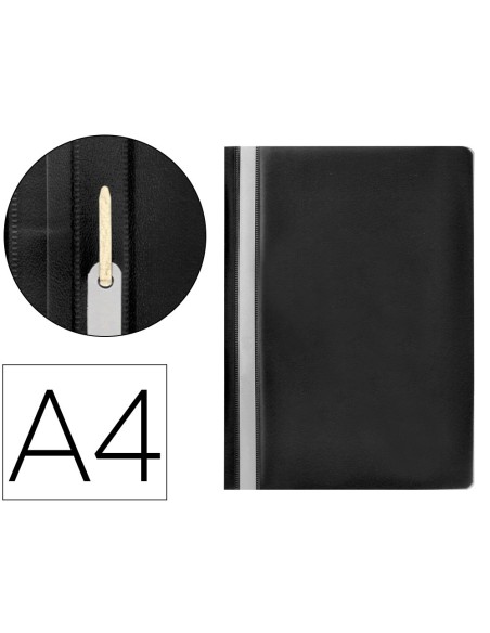 Carpeta dossier fastener plastico q-connect din...
