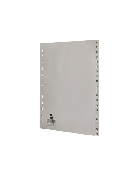 Separador alfabetico q-connect plastico a-z din...