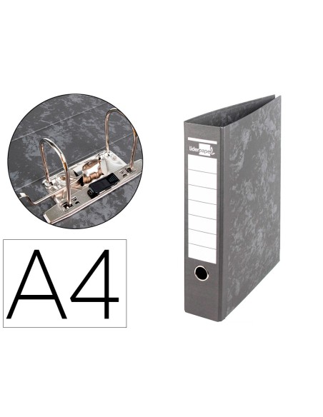 Archivador de palanca liderpapel a4 carton...