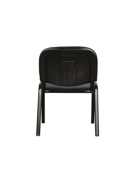 Silla apilable q-connect brazos cortos tapizada...
