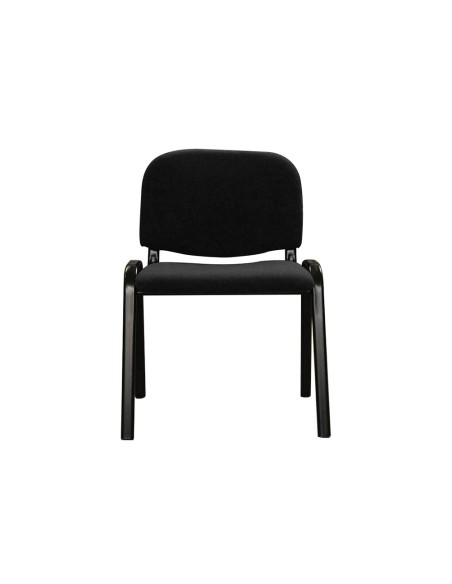 Silla apilable q-connect brazos cortos tapizada...