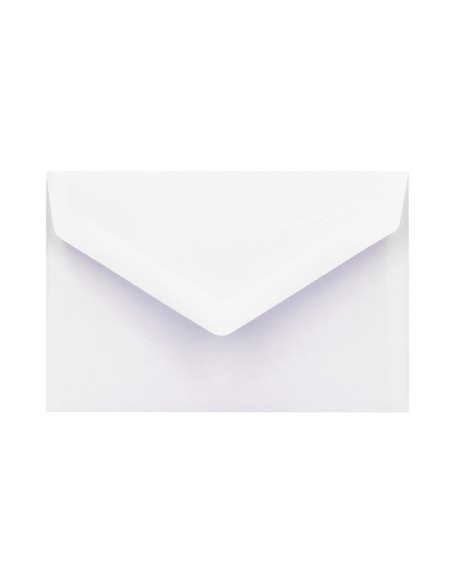 Sobre liderpapel n.1 blanco minimo normalizado 90x140mm engomado solapa de pico caja de 500 unidades
