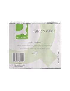 Caja de cd q-connect slim... 2