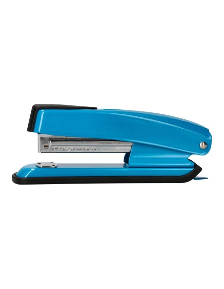 Grapadora q-connect kf02149 metalica azul...