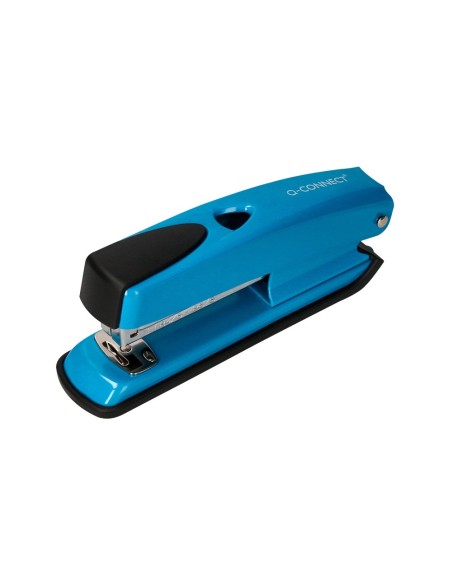 Grapadora q-connect kf02149 metalica azul...
