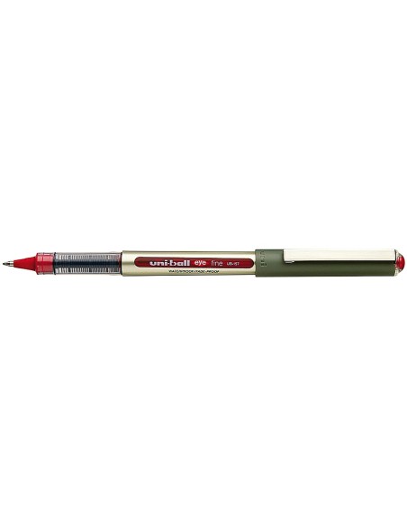Rotulador uni-ball roller ub-157 rojo 0,7 mm...