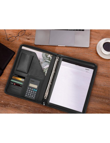 Carpeta portafolios q-connect cremallera 4...