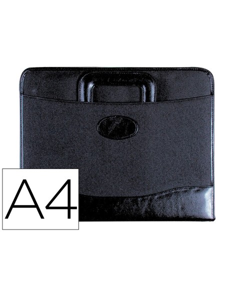 Cartera portadocumentos 35-921 negra 360x285 mm...
