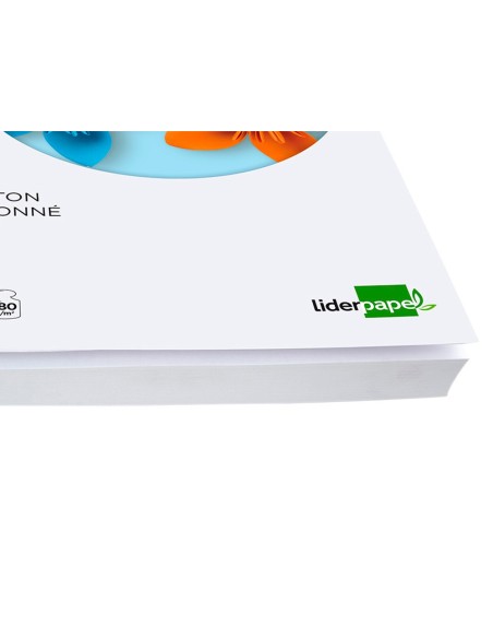 Cartulina liderpapel a3 180g/m2 blanco paquete...