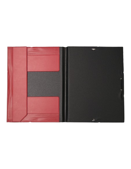 Carpeta liderpapel gomas folio solapas plastico...
