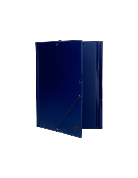 Carpeta liderpapel gomas folio solapas plastico...
