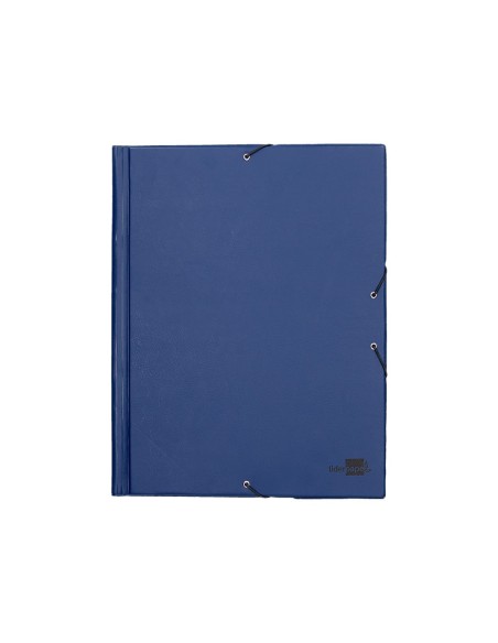 Carpeta liderpapel gomas folio solapas plastico...