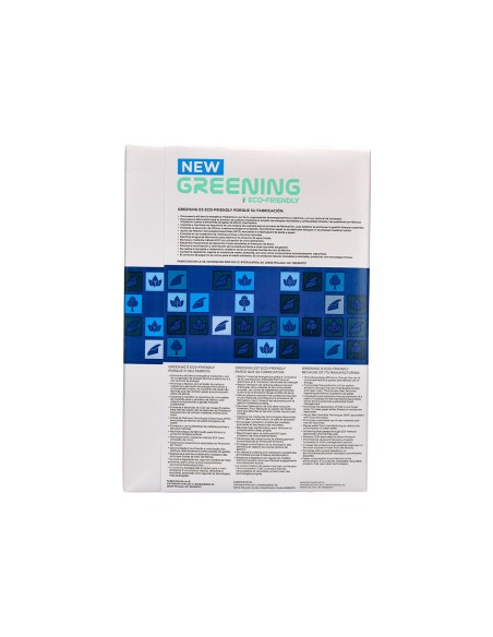 Papel fotocopiadora greening din a4 80 gramos paquete de 500 hojas