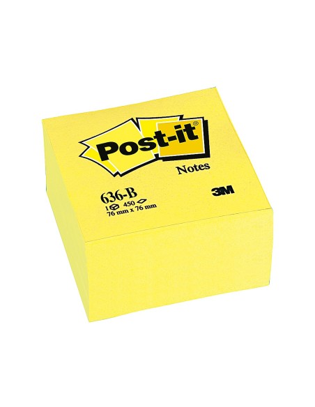 Bloc de notas adhesivas quita y pon post-it...