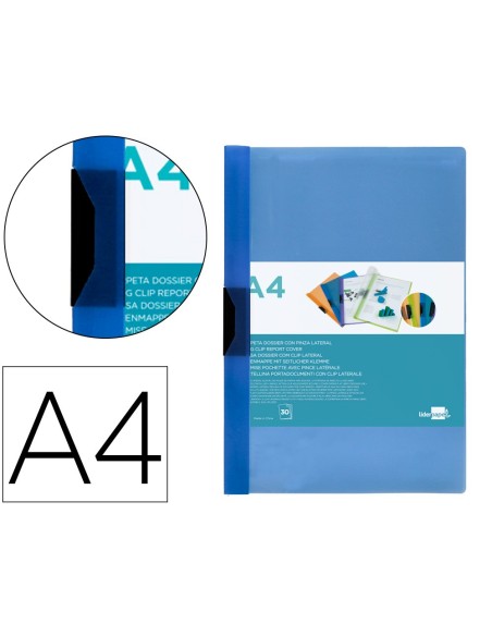 Carpeta liderpapel dossier pinza lateral 45302...