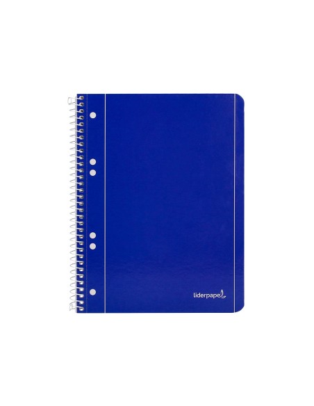 Cuaderno espiral liderpapel a5 micro serie azul...