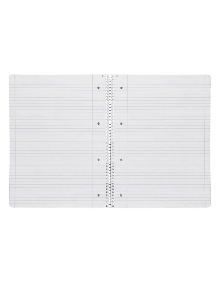 Cuaderno espiral liderpapel a4 micro serie azul...