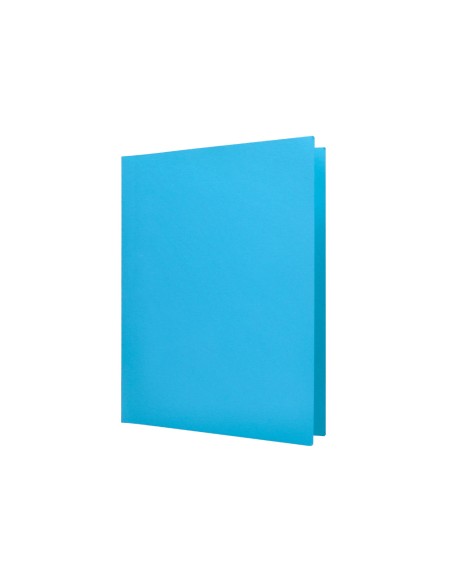 Subcarpeta liderpapel din a4 celeste intenso 180g/m2