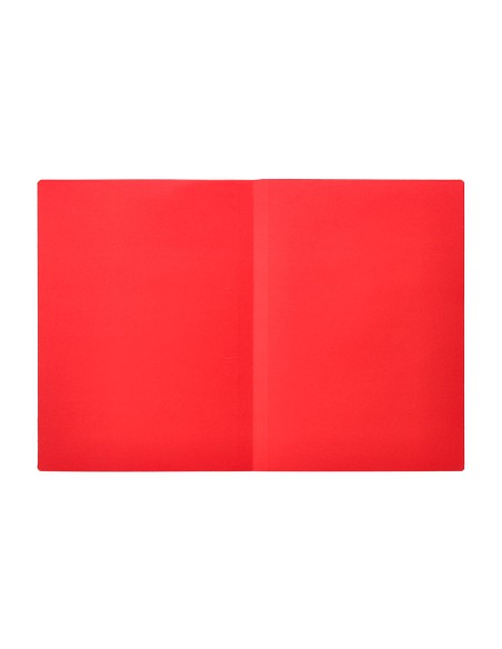 Subcarpeta liderpapel folio rojo intenso 180g/m2