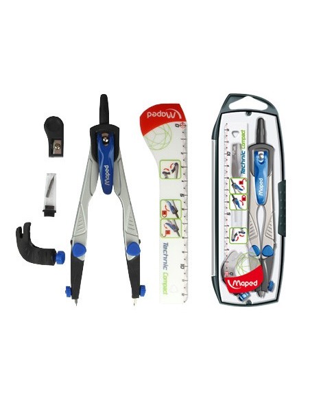 Compas maped 538700 -con adaptador universal...