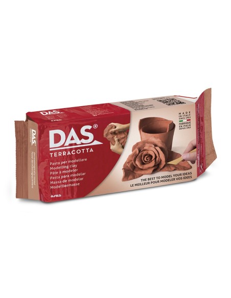 Pasta das terracota para modelar seca sin...