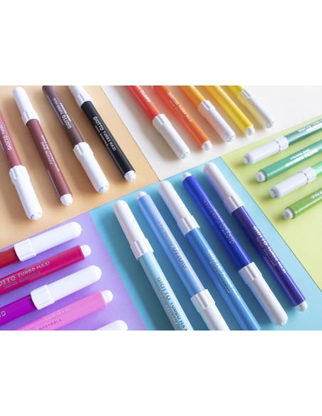 Rotulador giotto turbo maxi caja de 24 colores...