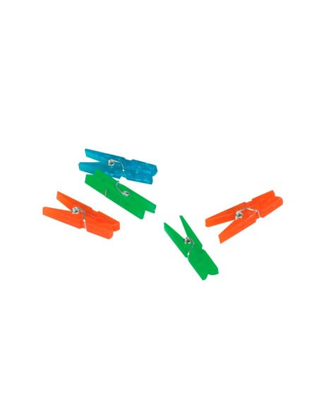 Pinza fantasia q-connect 32 mm caja de 10...