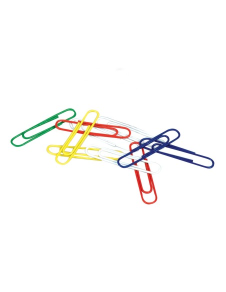 Clips colores q-connect 50 mm caja de 30...