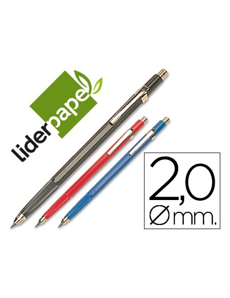 Portaminas liderpapel grafo 2 mm unidad