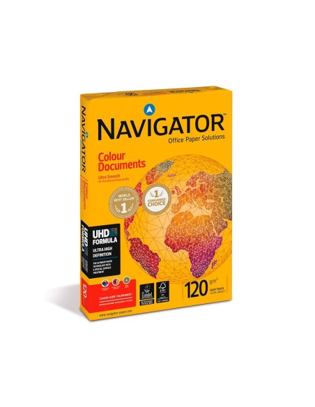 Papel fotocopiadora navigator din a4 120 gramos...