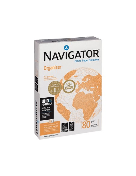 Papel fotocopiadora navigator din a4 80 gramos...