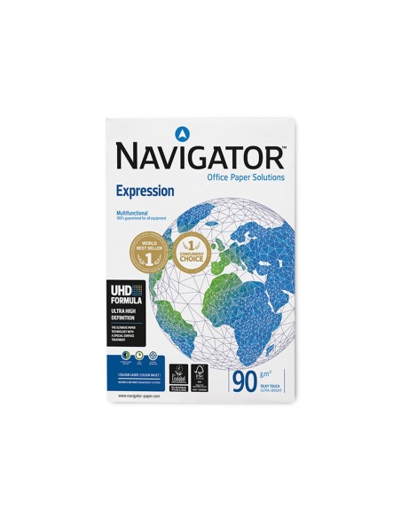 Papel fotocopiadora navigator din a4 90 gramos...