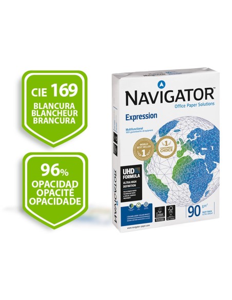 Papel fotocopiadora navigator din a4 90 gramos...